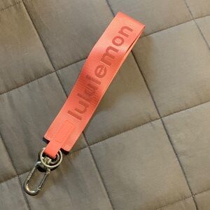 Lululemon Pink Keychain